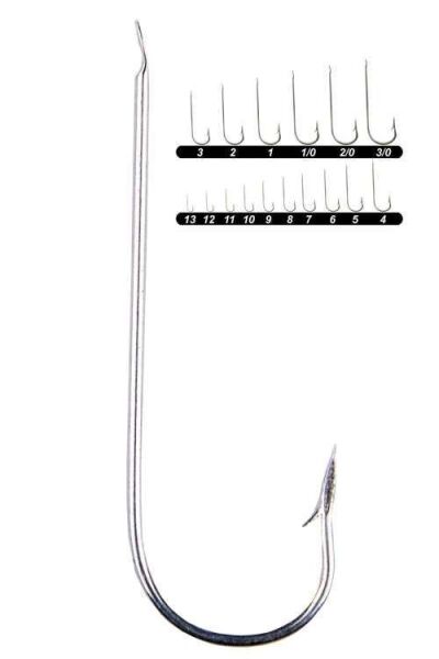 Youvella 1304 Çapari İğnesi Düz 1000li Paket Galvaniz Standart - 6