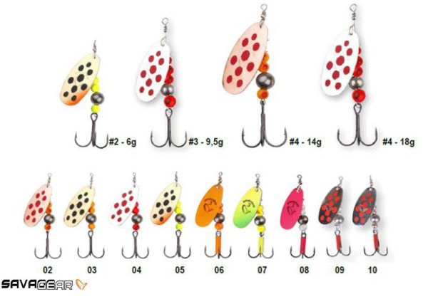 Savage gear Caviar Spinner #2 6 gr Kaşık