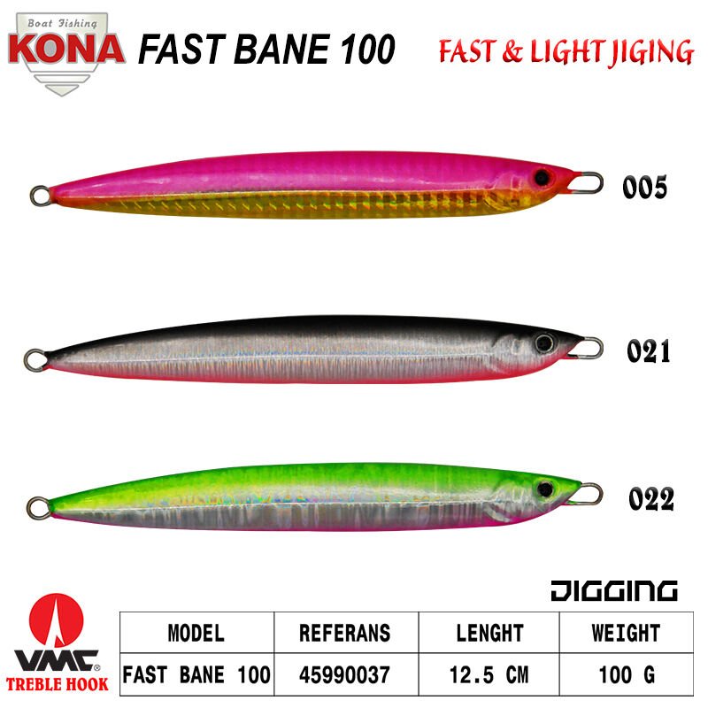 Kona Fast Bane Jig 100 gr 22
