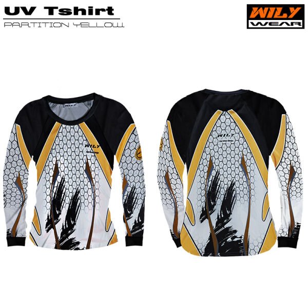 Wily Wear UV T-Shirt PartitionYellow XXL