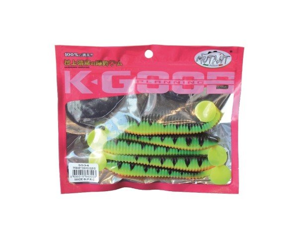 Mutant 3534 Typoon Soft 12cm Levrek Silikonu 5'li Paket Suni Yem 03