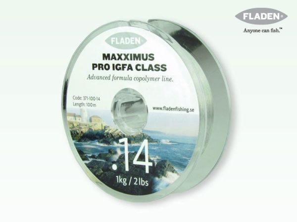 Fladen Maxximus İgfa Pro Şeffaf Misina Yekpare 100M 0.25 MM