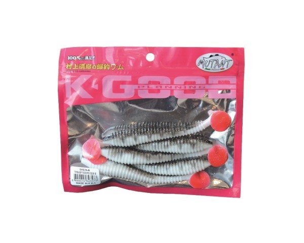Mutant 3534 Typoon Soft 12cm Levrek Silikonu 5'li Paket Suni Yem 05