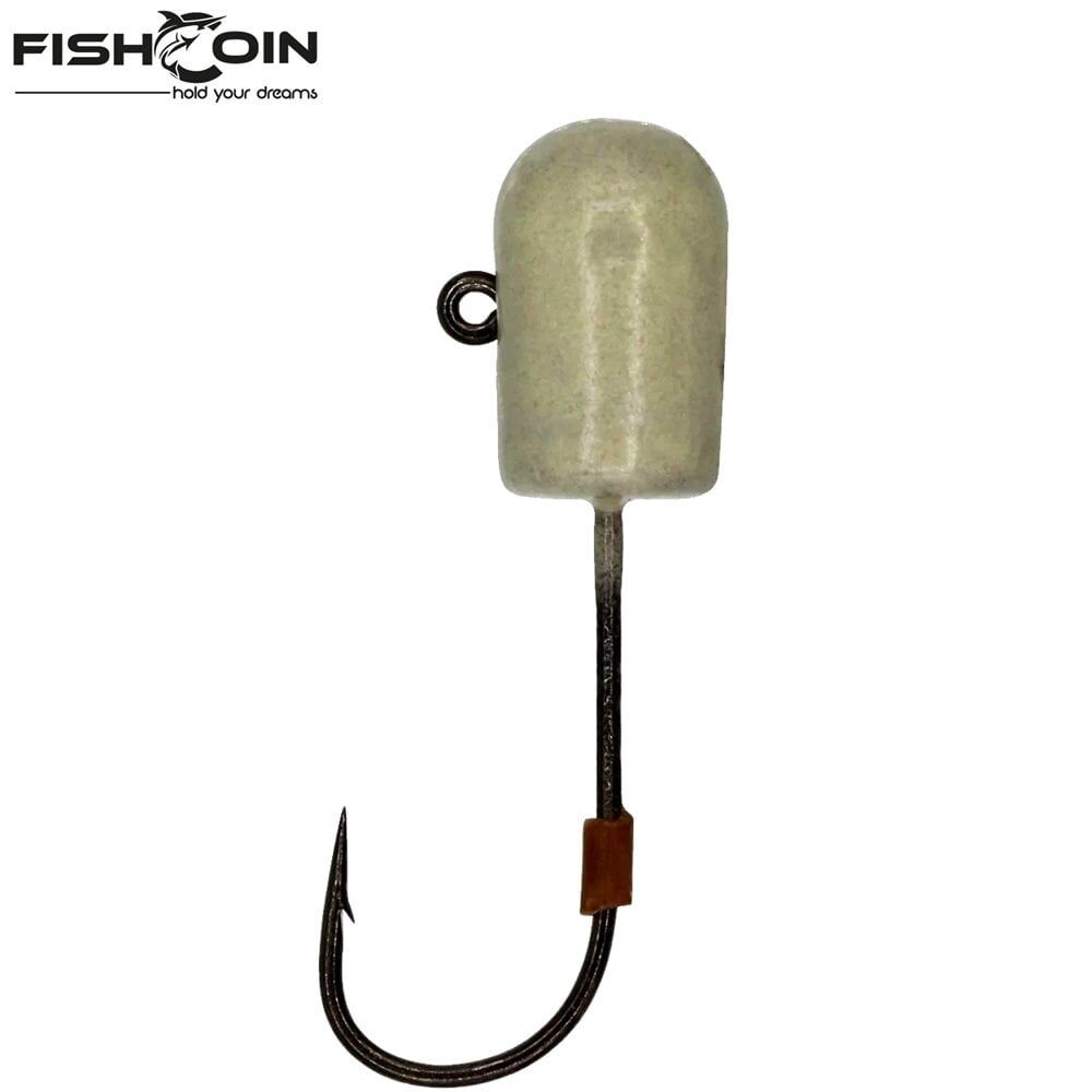 Fishcoin Bomb Jighead Glow 6-3 Gr