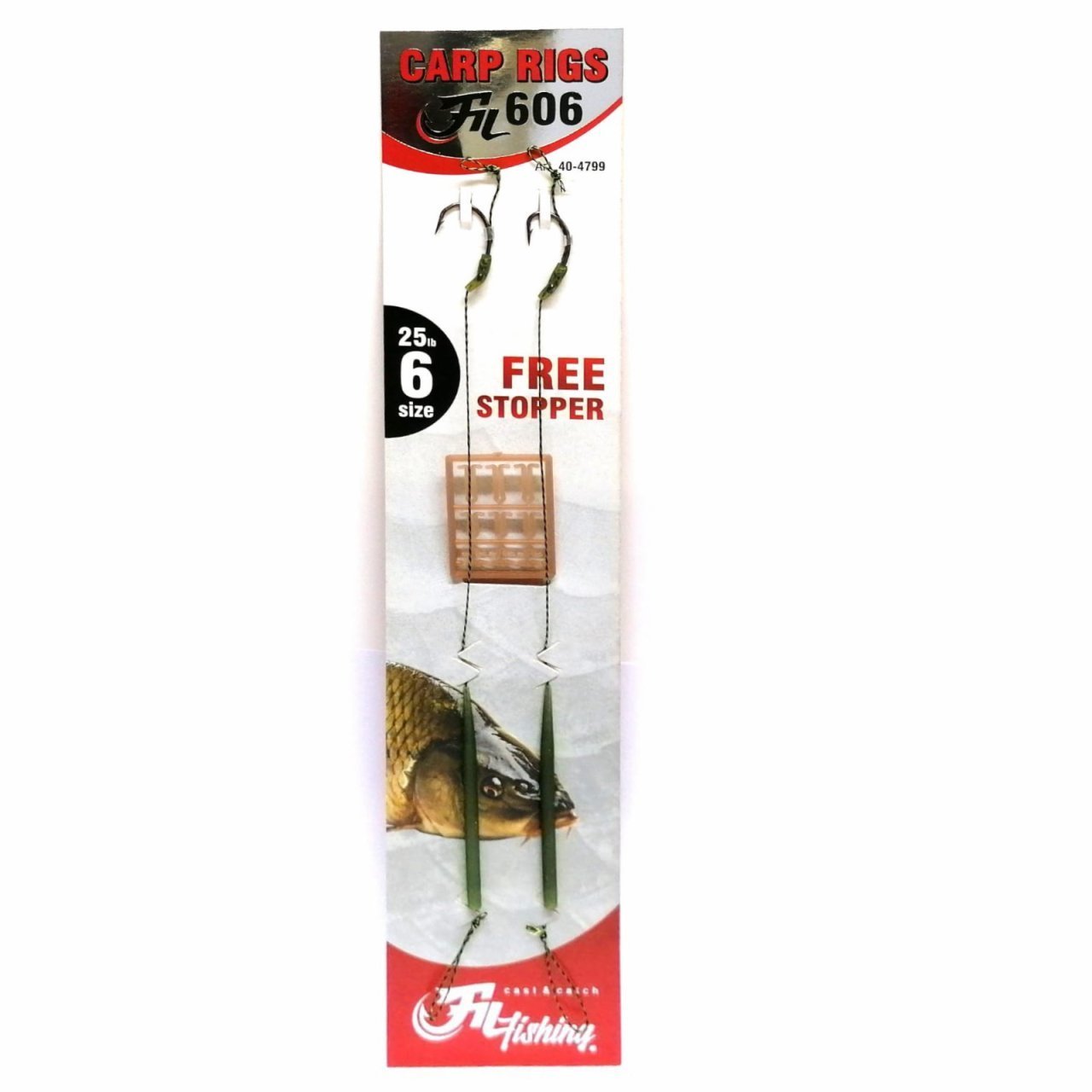 Carp Rigs 606 2li Hazır Takım No: 6