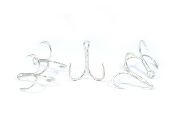 Fujin ST41 Üçlü Maket Balık İğnesi Nickel 