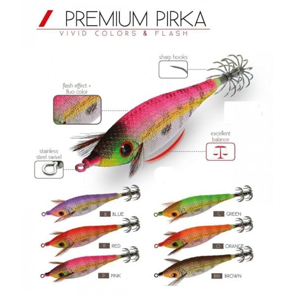 Premium Pırka 3.0 Kalamar Zokası Green