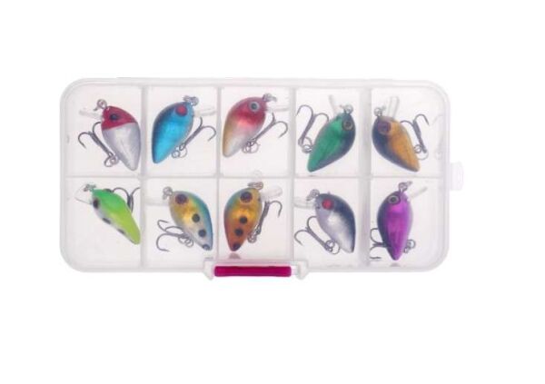 Captain 3397 Lure SET 5cm Floating 10lu Maket Balık Seti