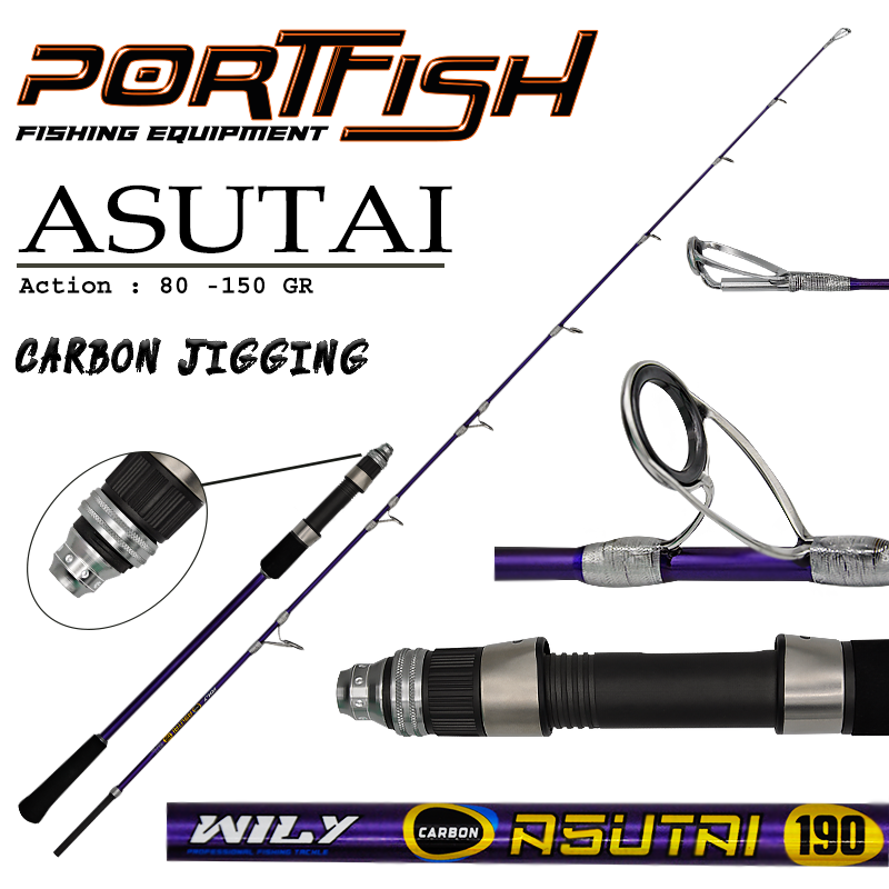 Wily Asutai Jig Kamışı 190 cm 80-150 gr