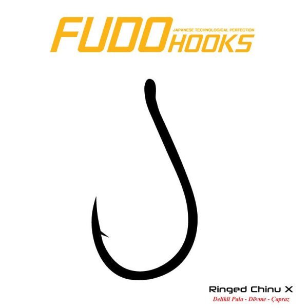 Fudo 6501 Ringed Chinu X Black Nikel İğne 10