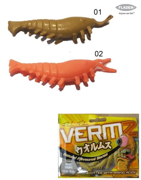 Vermz Karides 4.5 Cm 10P 02