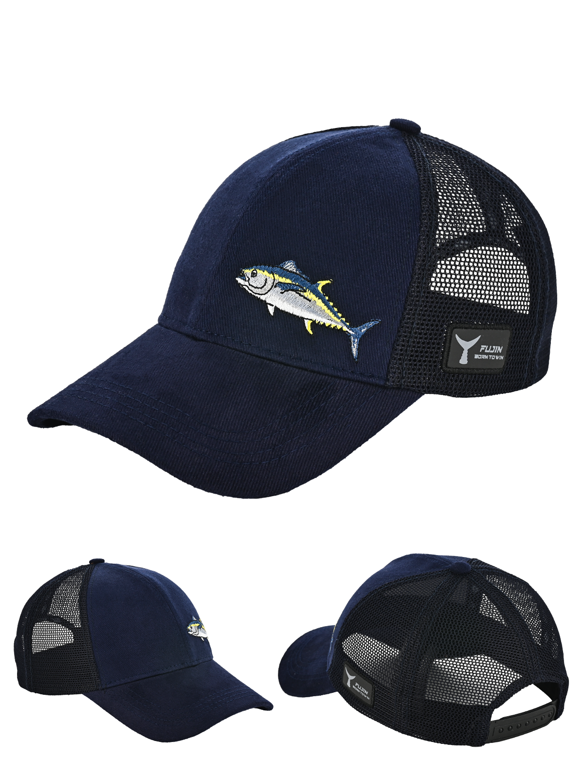 Fujin Pro Angler Navy Tuna Şapka