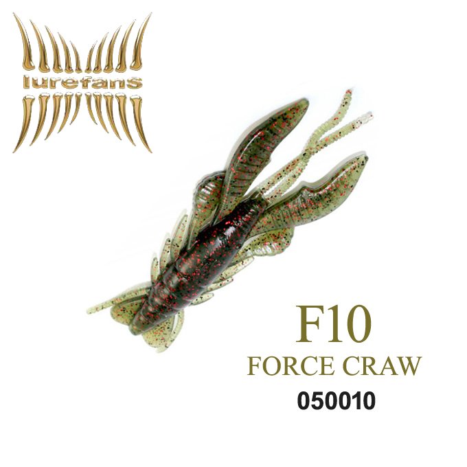 LUREFANS F10 FORCE CRAW 11CM 12G COLOR: 10
