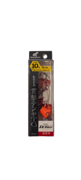 Hayabusa SE 102 Tenya Masuo Madia TG-10 Slide 37gr Jig Suni yem 6