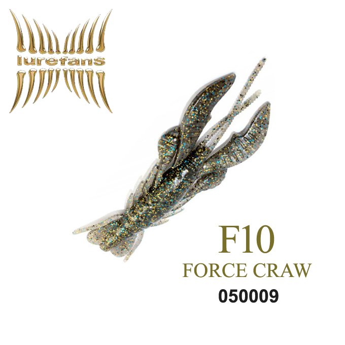 LUREFANS F10 FORCE CRAW 11CM 12G COLOR: 9