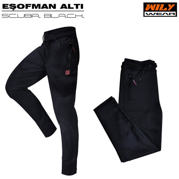 Wily Wear Scuba Kumaş Eşofman Altı M