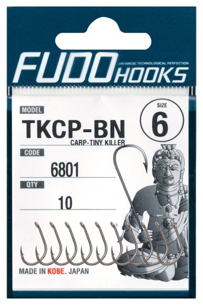 Fudo 6801 Carp Tiny-Killer Black Nikel İğne 8