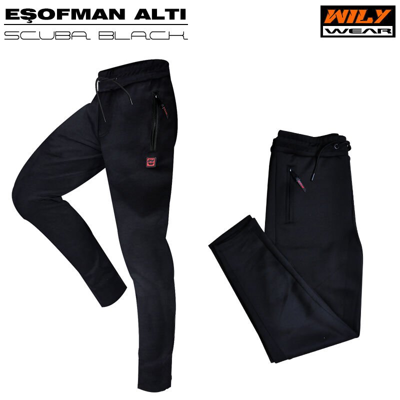 Wily Wear Scuba Kumaş Eşofman Altı S