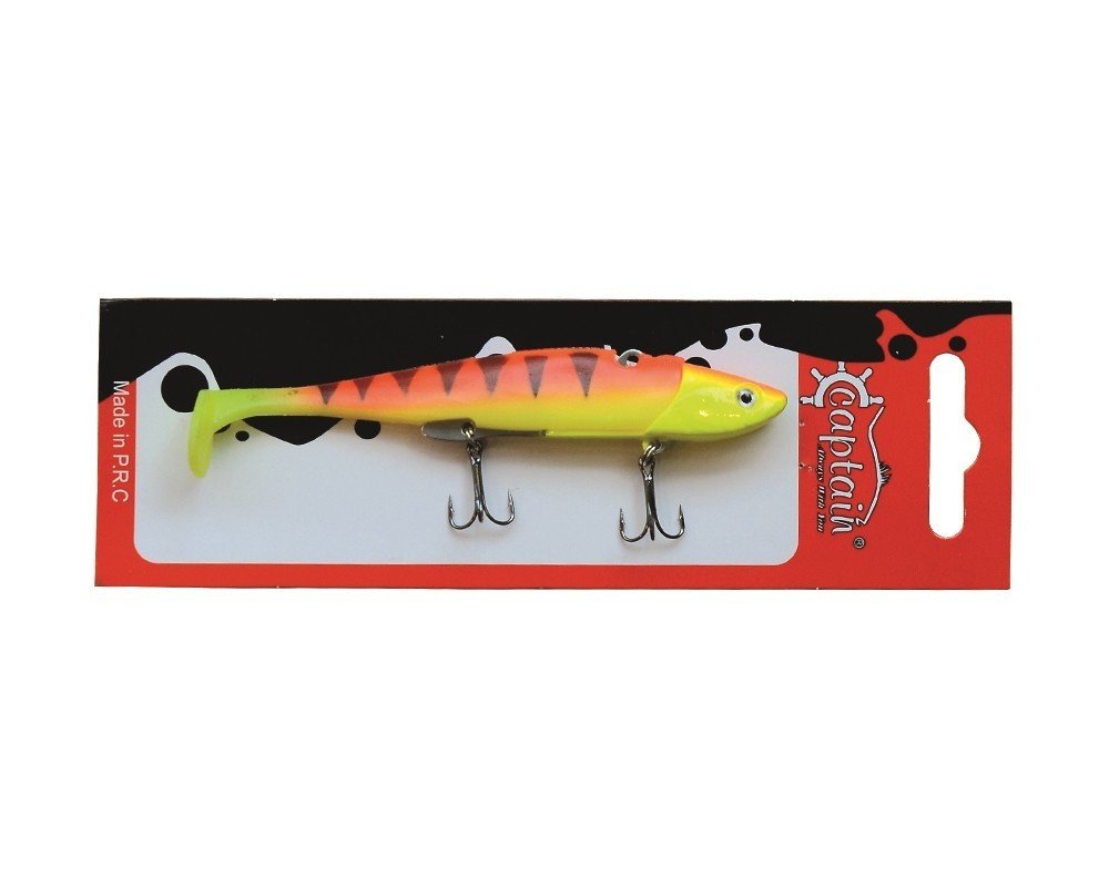 Captain 3532 Fukima Soft 11cm Levrek Silikonu Suni Balık 02