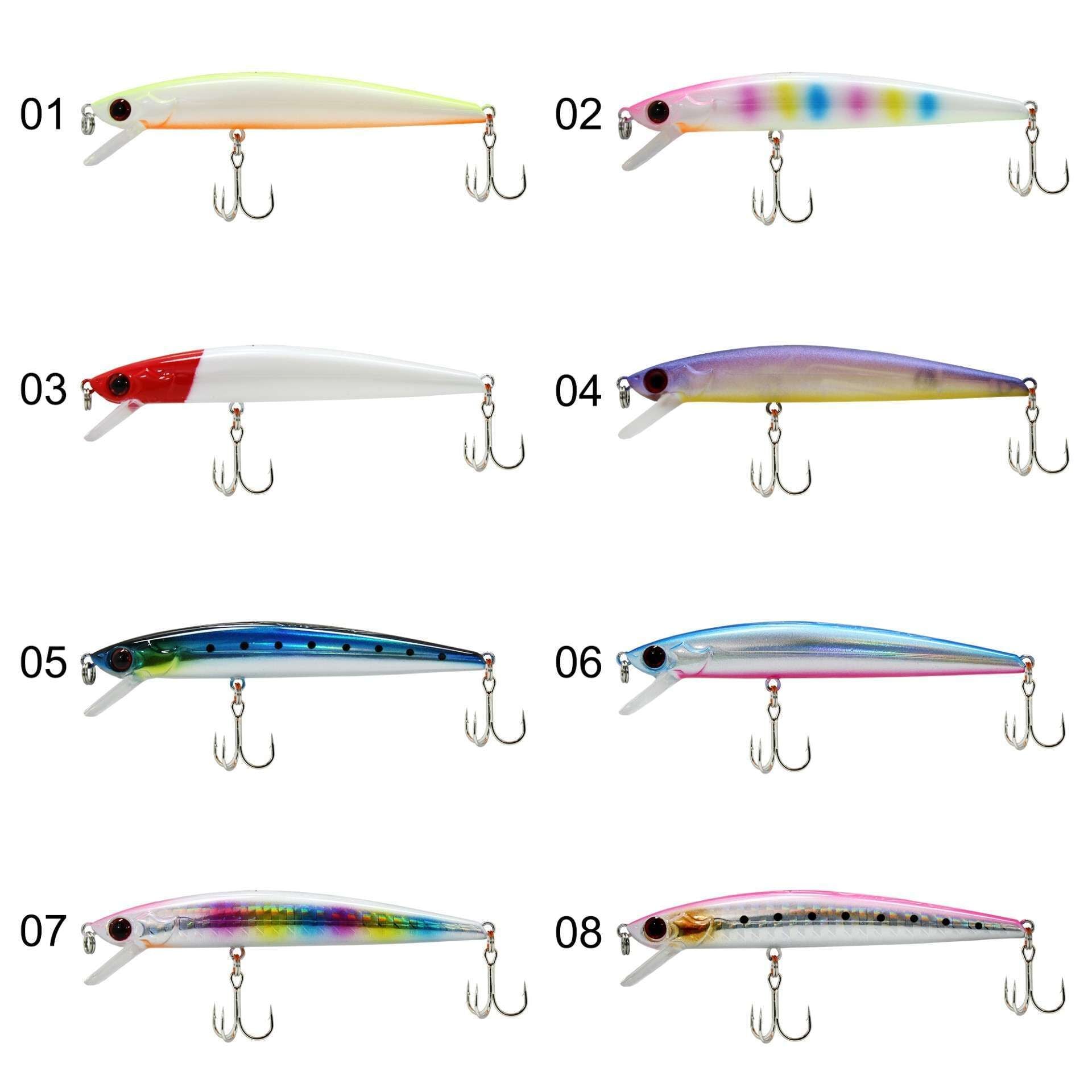 Captain 3442 Pela 80 mm Floating 6 gr Kurşun Arkası Maket Balık