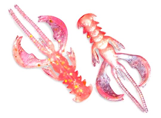 CRAZY FISH NIMBLE 100 MM COLOR: 9D PINK SNOW