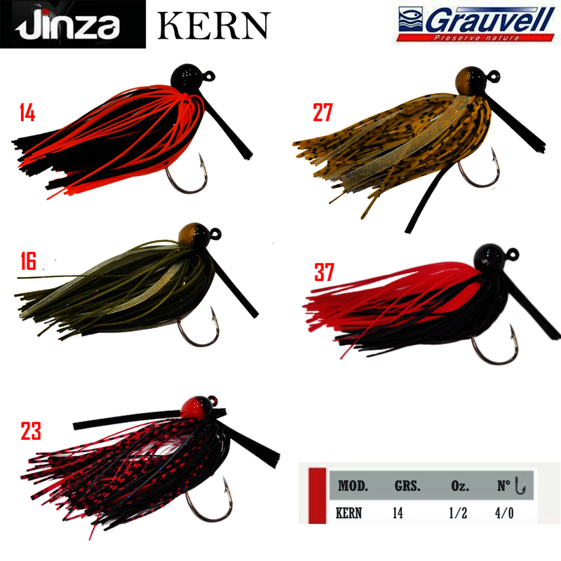 JINZA  KERN Jig Head 14 Gr 14