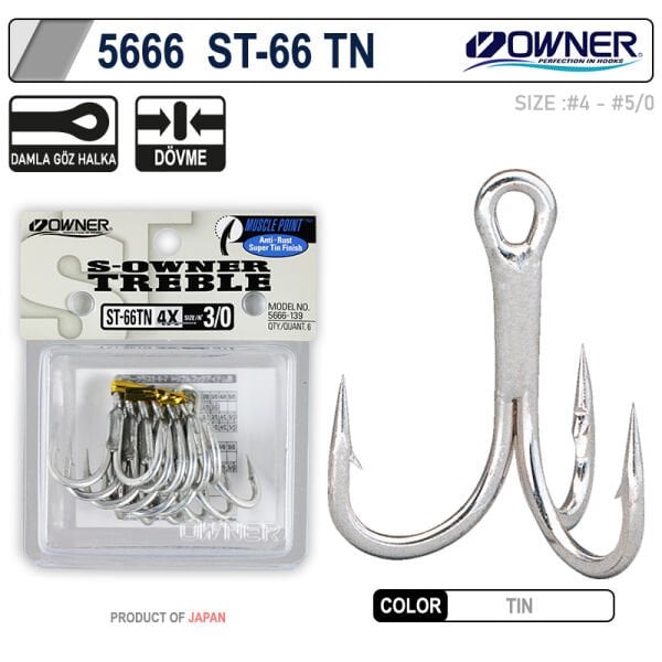Owner 5666 St-66tn Tin Çarpma İğne