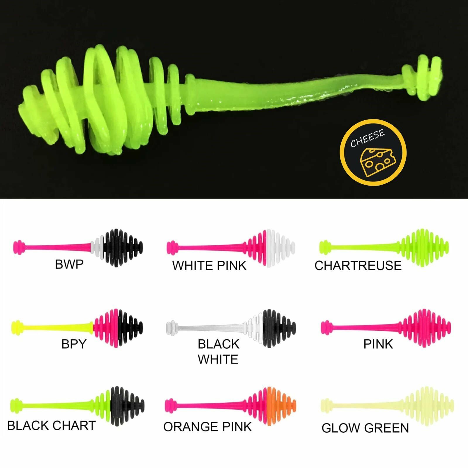 Ringo Tail 50 mm Cheese Lrf Silikonu 06-White Pink