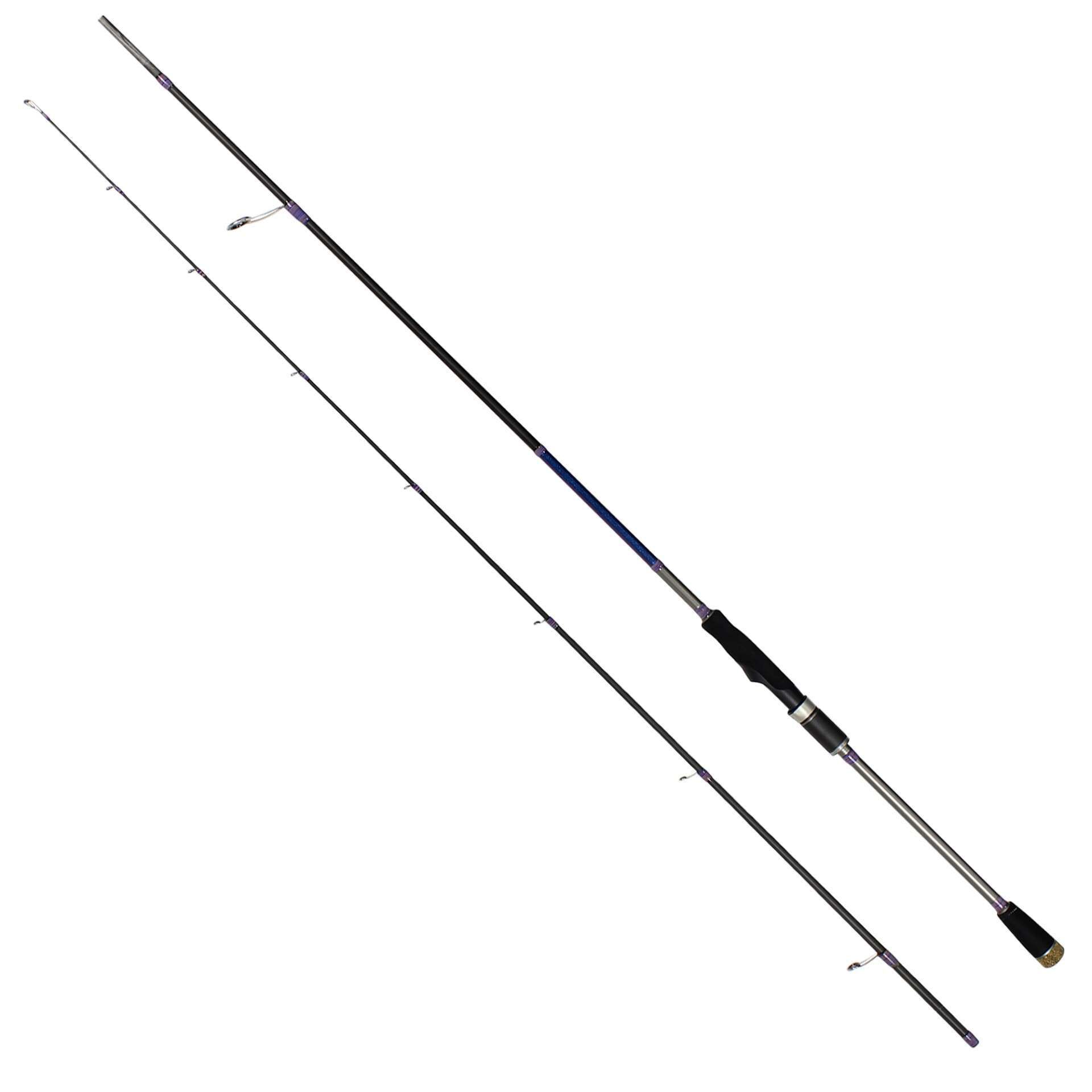 Captain 1364 Safina Carbo-X 228cm 2 Parça Spin Kamış 3-12gr Atar