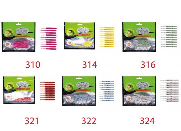 Mutant 3513 Serpentine 5cm Aromalı LRF Silikon Suni Yem 10'lu Paket 310
