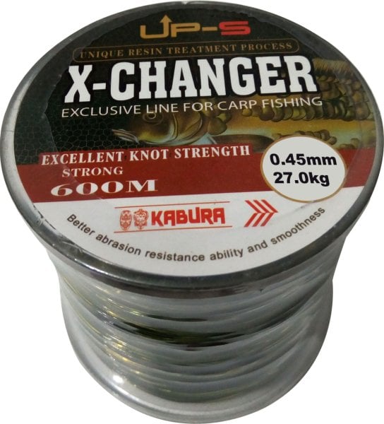 KABURA X-CHANGER 600MT CARP MİSİNA 0.45MM