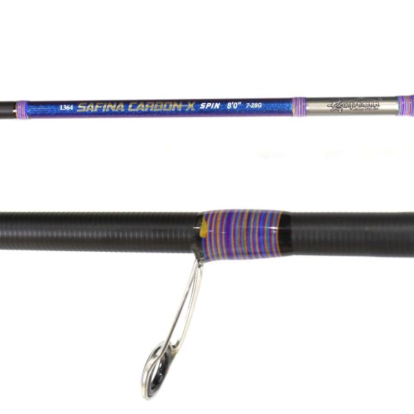 Captain 1364 Safina Carbo-X 244cm 2 Parça Spin Kamış 7-28gr Atar