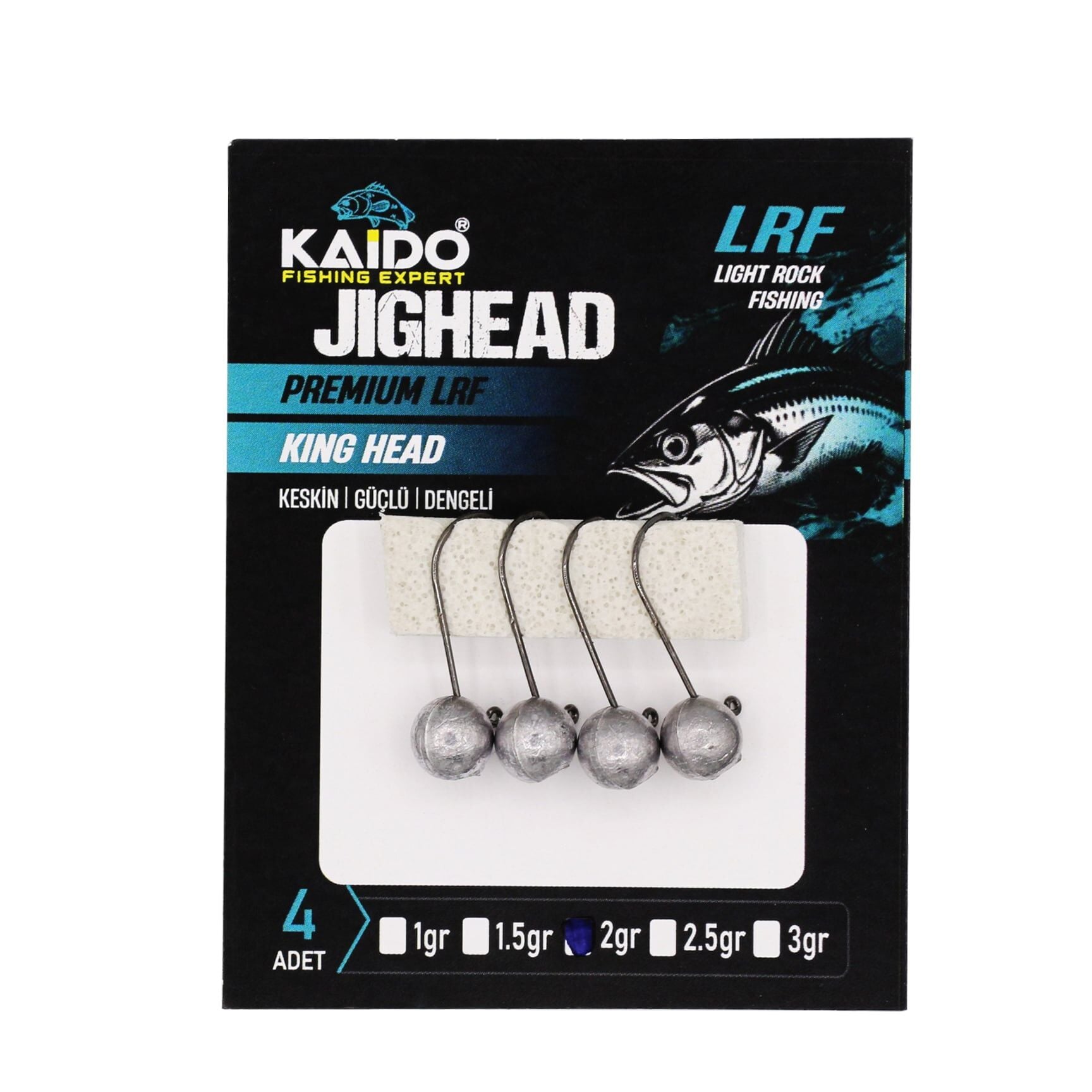 Kinghead LRF Jighead 1,5 GR