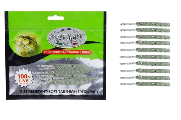 Mutant 3513 Serpentine 5cm Aromalı LRF Silikon Suni Yem 10'lu Paket 