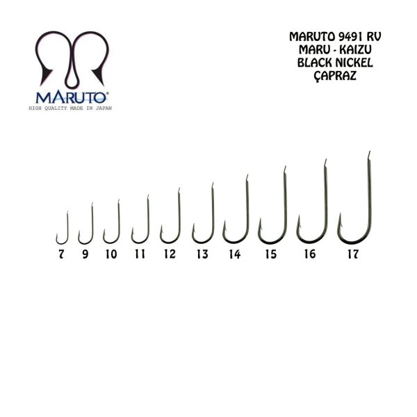 Maruto 9491 Rv Çapraz Bn İğne No:12 (18Pcs)