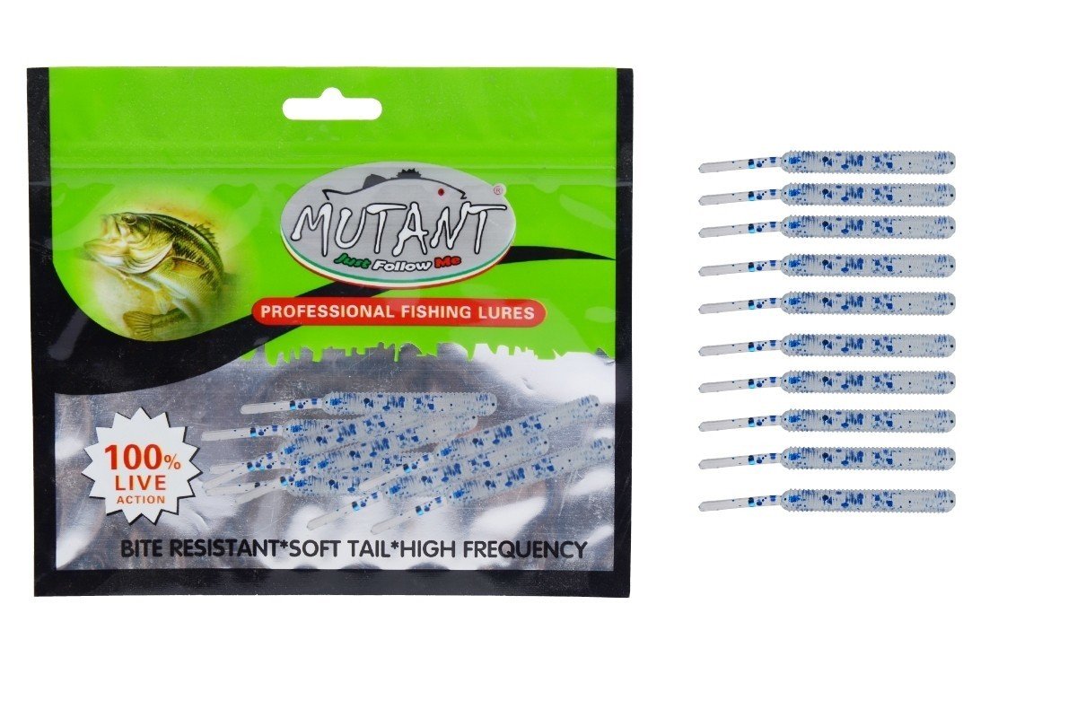 Mutant 3513 Serpentine 5cm Aromalı LRF Silikon Suni Yem 10'lu Paket 322