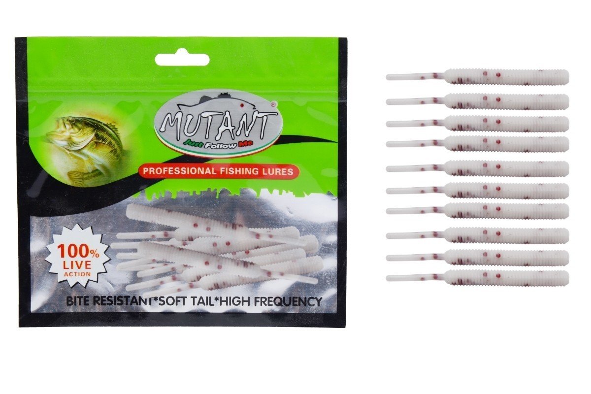 Mutant 3513 Serpentine 5cm Aromalı LRF Silikon Suni Yem 10'lu Paket 324
