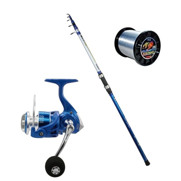 Eurofish Striker 420 100-200 gr + Eurofish Sentex 7000 Blue Olta Seti