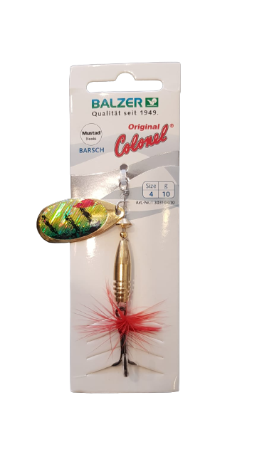 Balzer 13031 Colonel Classic Uzun Gövde Tüylü Alabalık Kaşığı 10 gr