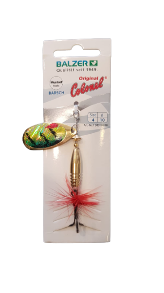 Balzer 13031 Colonel Classic Uzun Gövde Tüylü Alabalık Kaşığı 10 gr