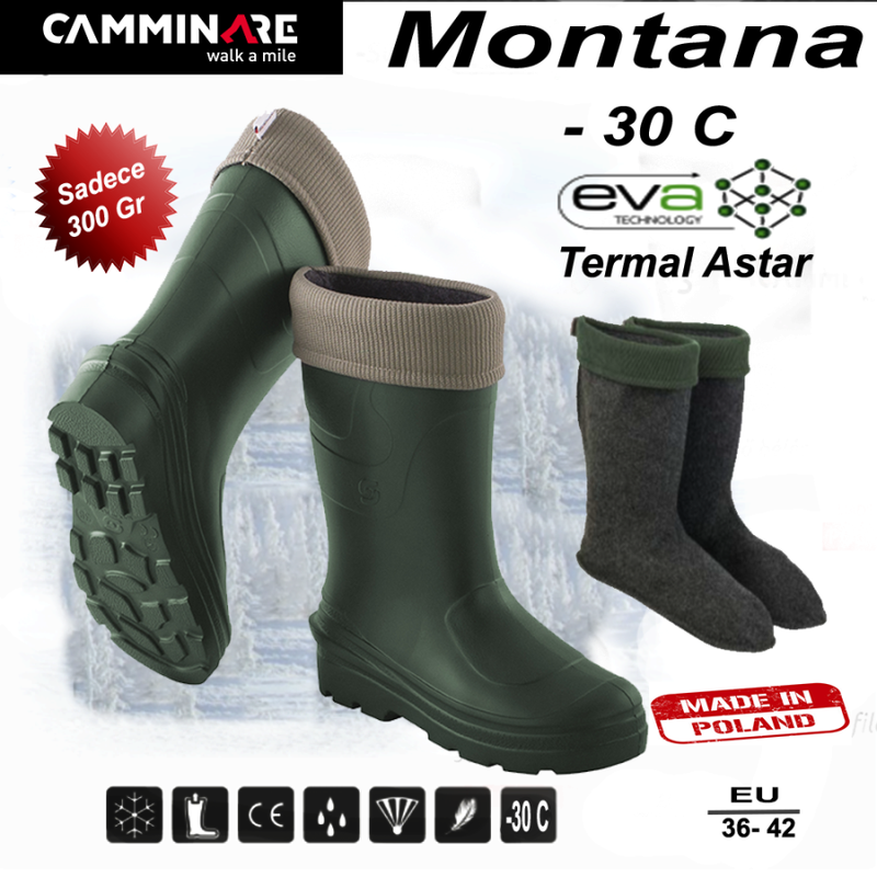 Camminare Montana Eva Çizme(-30°C) 39