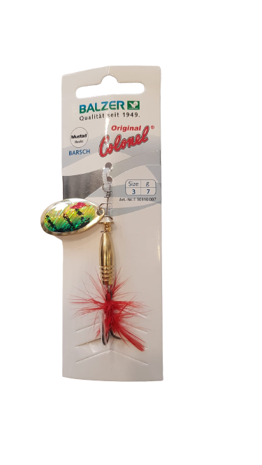 Balzer 13031 Colonel Classic Uzun Gövde Tüylü Alabalık Kaşığı 7 gr