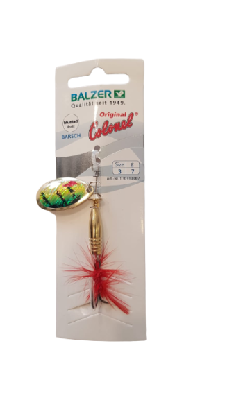 Balzer 13031 Colonel Classic Uzun Gövde Tüylü Alabalık Kaşığı 7 gr