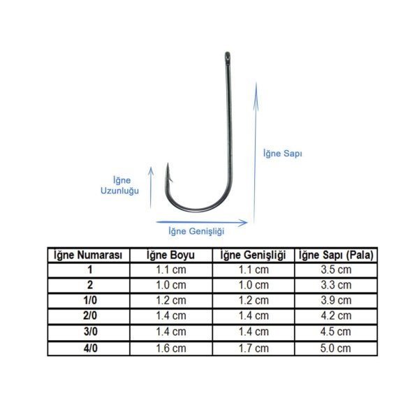 Marlin 9146 BN Düz İğne 1