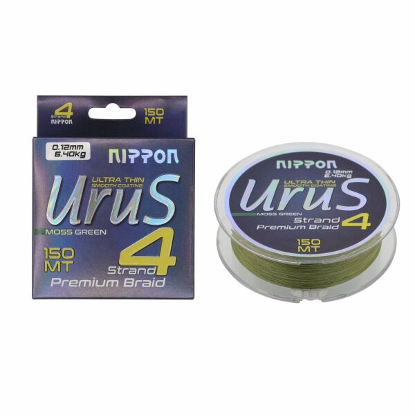 Urus 4X Braid 150 MT Moss Green 0.25 mm
