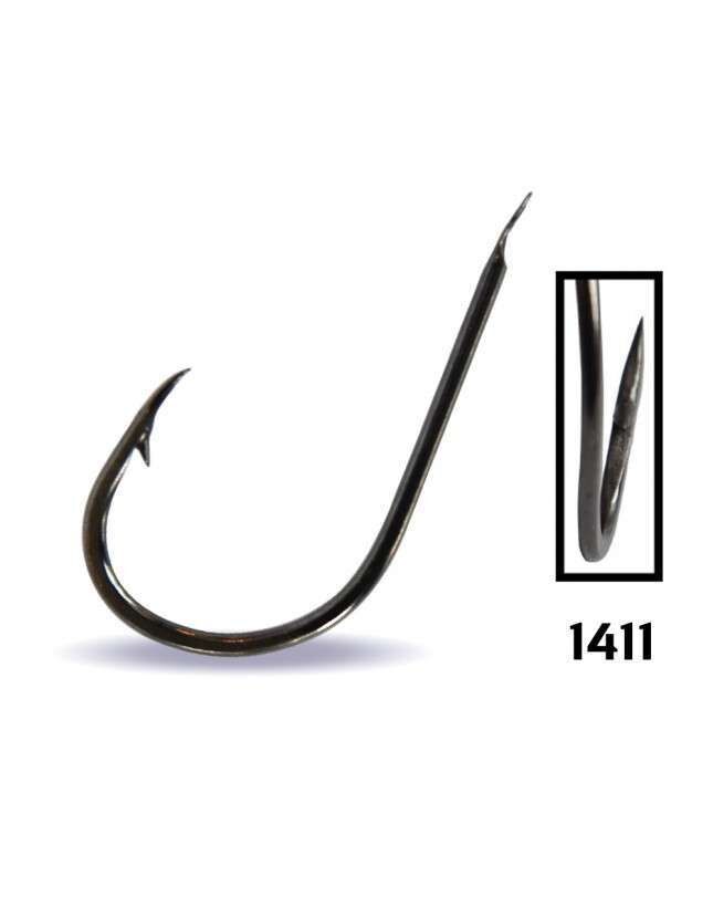 Youvella 1411 Kısa Pala Dövme Çupra İğnesi 100lü Kutu Black Nikel