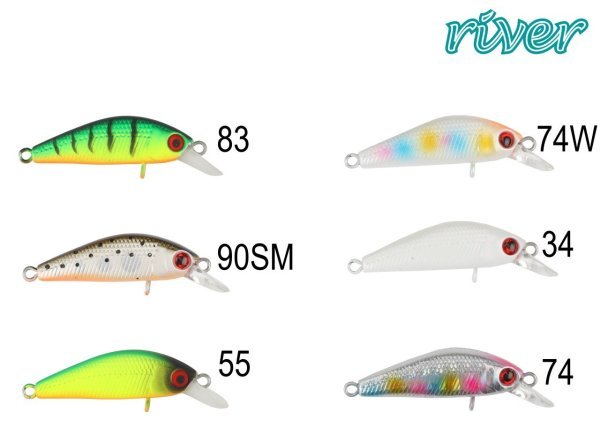 River Little Jack 35F 3.5Cm 2.3G 0.30M 74W