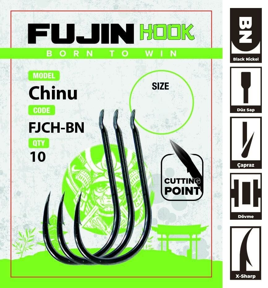 Fujin Chinu Çapraz Deliksiz Olta Kancası 