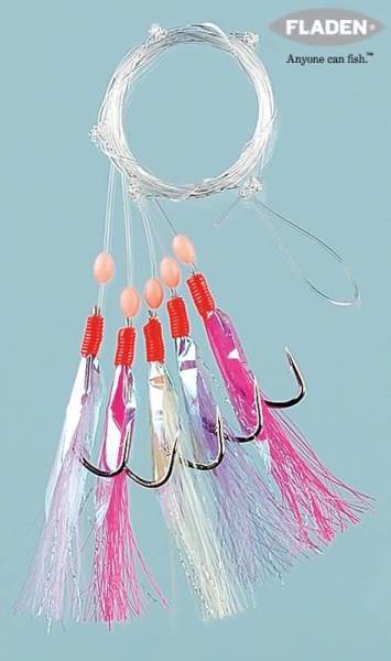 Fladen Feather Flash 5 Köstek No Hazır Takım 4