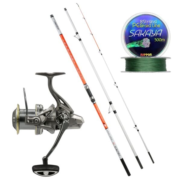 Ocean Vibration Hybrid LC 420+ Kaido Asura 12000 3 Parçalı Surf Olta Seti